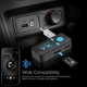 Беспроводной AUX MP3 WAV авто ресивер магнитолы адаптер Bluetooth 4.1 + EDR приемник UKC X6 6948 черный - изображение 8