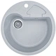 Мойка кухонная, гранитная, круглая Valetti 68D 51х51см Серая - изображение 2