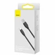 Кабель Baseus Jelly Liquid Silica Gel Fast Charging Data Cable USB to iP 2.4A 1.2m Black (CAGD000001) - зображення 3