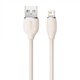 Кабель Baseus Jelly Liquid Silica Gel Fast Charging Data Cable USB to iP 2.4A 1.2m Pink (CAGD000004) - изображение 2