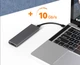 Зовнішня кишеня Blueendless 2816SN для M.2 SSD NVMe (PCIe) / NGFF (Sata) Type-C USB 3.1 Gen 2 - зображення 4