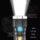 Ручний світлодіодний акумуляторний ліхтар L SОЗ переносний LED+COB кишеньковий ліхтар USB ЮСБ - зображення 3