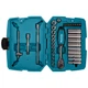 Набір інструмента Makita B-65567 (1/4", 34 шт) головки торцеві з трищіткою (7415) - зображення 4