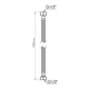 Шланг для води Thermo Alliance Standart 100 см NYLON 1/2"x1/2" ВВ TAS387W100 - зображення 2