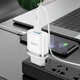 Зарядное устройство HOCO N1 2.4A (USB + кабель microUSB) White (29440) - изображение 6
