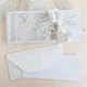 Gift Box Florale колір перлинний Вітальна листівка + конверт для грошей ручної роботи - зображення 1