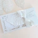 Gift Box Florale колір перлинний Вітальна листівка + конверт для грошей ручної роботи - зображення 4