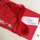 Gift Box Florale колір червоний Вітальна листівка + конверт для грошей ручної роботи - зображення 5