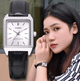 Женские часы Casio LTP-V007L-7E1 Серебристые с черным - изображение 5