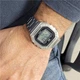 Чоловічий наручний годинник Casio W-218HD-1A Срібло з металевим ременем - зображення 8