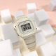 Женские практичные наручные часы Casio W-218HC-8A Белые - изображение 3
