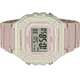 Женские наручные часы Casio W-218HC-4A2 Белый\Кремовый ремень 12/24 ч - изображение 5