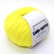 Пряжа Lana Gatto Maxi Soft A1787 Жёлтый НЕОН - изображение 1