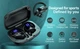 Спортивные беспроводные Bluetooth наушники TWS T59, с индикатором заряда и кнопками управления и LED дисплеем - изображение 13