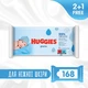 Детские влажные салфетки Pure, 3х56шт - Huggies (594699-105) - изображение 3
