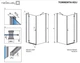 Душевая кабина Radaway Torrenta KDJ 100x80x185 32242-01-01NL - изображение 4