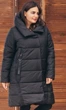 Подовжена жіноча зимова куртка MODA 00071 (64) 8XL Чорний (00071/3 G ) - зображення 2