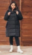 Подовжена жіноча зимова куртка MODA 00071 (64) 8XL Чорний (00071/3 G ) - зображення 7