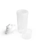Шейкер спортивный Smartshake Slim 500 ml Pure White - изображение 3