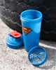 Шейкер спортивний Smartshake Lite 800 ml DC Superman синій - зображення 4
