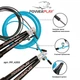 Скакалка скоростная PowerPlay 4202 Бирюзовая - изображение 5