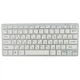 Беспроводная русская клавиатура mini и мышь keyboard 908 + приёмник Серая - изображение 4