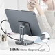 Док-станция BYEASY с USB C Hub Stand, с поддержкой 4K HDMI, PD Charging, SD/Micro SD Card Reader - изображение 3