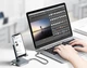 Док-станция BYEASY с USB C Hub Stand, с поддержкой 4K HDMI, PD Charging, SD/Micro SD Card Reader - изображение 4
