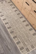 Прорезиненный Безворсовый Коврик на Кухню Kitchen 1924719 Бежевый 67х200 см - изображение 1