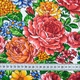 Тканина доріжка столова квіти (50см210г/м² пог.м) (170350) - зображення 3