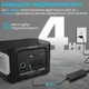 Зарядная станция Promate PowerMine-600 / 600 Вт / 622 Вт⋅ч / Li-ion (powermine-600.black) - изображение 6
