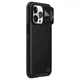 Кожаная накладка Nillkin Camshield Leather (шторка на камеру) для Apple iPhone 13 Pro Max (6.7") Черный / Black - изображение 1