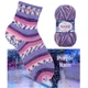 Носочная пряжа Nako Boho Concept 82456 Purple Rain - изображение 2