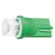 Лампочка автомобільна T10 1-SMD LED W5W зелений - зображення 4