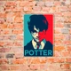 Дерев'яний постер Harry Potter А4 - зображення 1