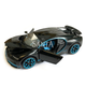 Игрушечная машинка металлическая Бугатти Широн «АвтоЕксперт» Bugatti Chiron (1:32) черная инерц., свет, звук, откр. двери,14*6*5 см (LF - 83880) - изображение 5