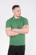 Футболка поло чоловіча TvoePolo однотонне 5XL Зелене (5720-76 5xl) - зображення 2