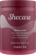 Восстанавливающий маска-конструктор для волос - Inebrya She Care Repair Mask *250ml (990813-68878) - изображение 3
