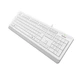 Клавіатура дротова A4Tech FK10 White USB - изображение 5