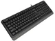 Клавіатура дротова A4Tech FK10 Ukr Grey USB - зображення 2