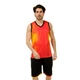 Форма баскетбольна чоловіча Zelart Lingo Space Sprinter 8007 5XL зріст 185-190 см Red-Black-Yellow - зображення 1