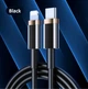 Швидкий зарядний пристрій USAMS US-CC124 T36 20W Single port Mini Fast Charger в комплекті з кабелем USAMS U63 Type-C To Lightning 20W PD Fast Charging Data Cable 1.2m BLACK - изображение 8