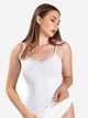 Майка женская с кружевом Jiber 508 XL WHITE (8680159084544) - изображение 1