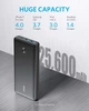 Портативный аккумулятор Anker PowerCore III Elite 26000mAh 87W USB-C PD (А1291H11) Black - изображение 7