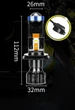 Mini линза LED. Светодиодные Мини линзы H7 модель P5 12- 24 V 6000 Lm двухрежимная (01817) - изображение 5