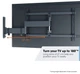 Кріплення Vogels TVM 3643 Black (6816012) - зображення 7