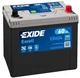 Аккумулятор 60Ah-12v EXCELL 230х172х220 ,R,EN480 Азия Exide (EB604) - изображение 1