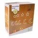 Гірлянда Xmas Copper curtain 7260 9WW-1, 3x0.7 м, жовтий світло - изображение 3