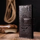 Лакированный женский кошелек из натуральной фактурной кожи KARYA 21025 Коричневый - изображение 8
