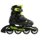 Роликові ковзани Rollerblade Microblade 2024 (07221900T83/28-32) Чорно-зелені - изображение 3